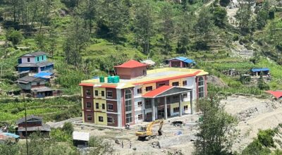 पूर्वाधार निर्माणमा धवलागिरिको फड्को