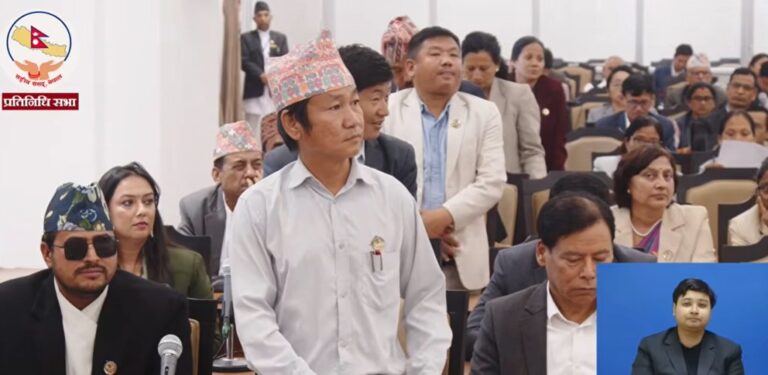 संसद्‌मा परराष्ट्रमन्त्री खनालले बोल्दा श्रम संस्कतिको विरोध