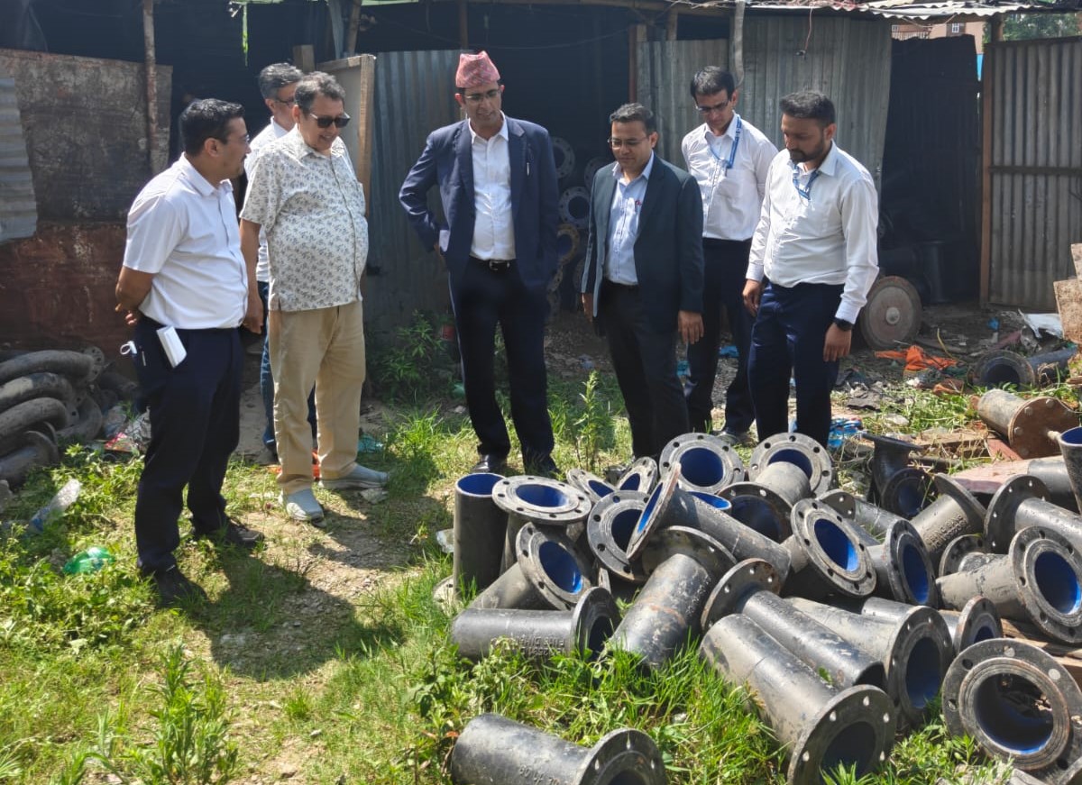 मेलम्ची खानेपानी आयोजनाअन्तर्गत निर्माणाधीन संरचनाको अनुगमन