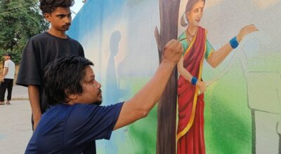 भित्तेचित्रले बदलिँदै नेपालगन्जको रूप