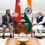 रास्वपा सभापति लामिछाने र भारतीय प्रधानमन्त्री मोदीवीच भेटवार्ता