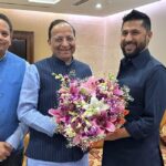 सभापति लामिछाने र भाजपा अध्यक्ष नबिनबीच भेटवार्ता हुँदै