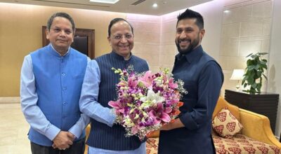 सभापति लामिछाने र भाजपा अध्यक्ष नबिनबीच भेटवार्ता हुँदै