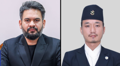 प्रधानमन्त्री बालेन र गृहमन्त्री गुरुङ