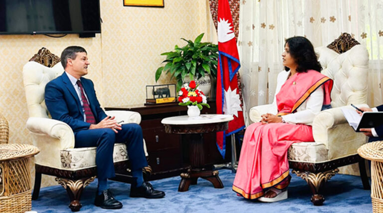 अमेरिकी बजारमा नेपाली उत्पादनको पहुँच सुनिश्चित गर्न उद्योगमन्त्रीको आग्रह