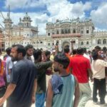 जानकी मन्दिरबाट लखेटिए श्रम संस्कृति पार्टीका कार्यकर्ता