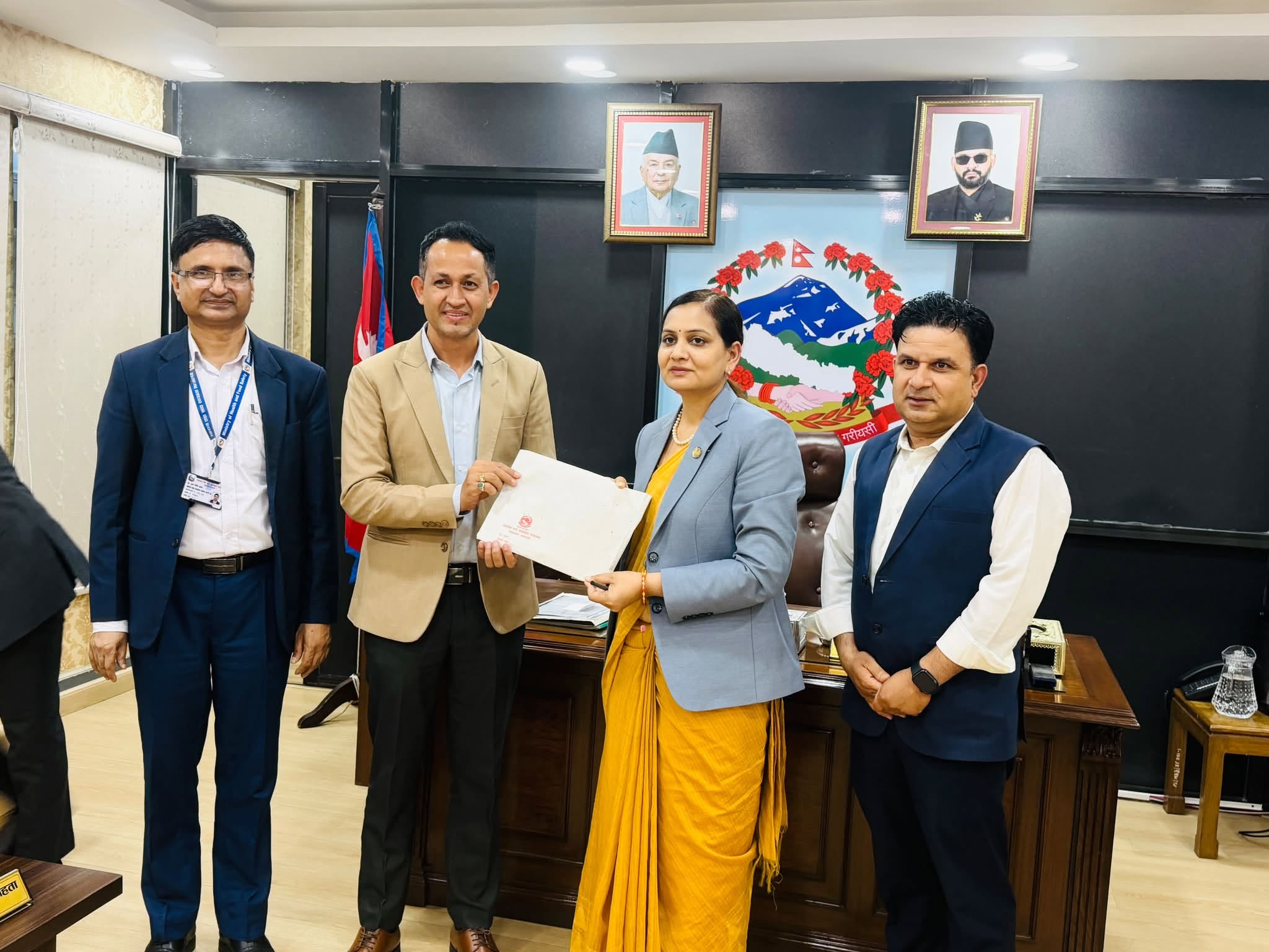 मन्त्रालय र लिमिटेडबीच अत्यावश्यक औषधि उत्पादनको समझदारी