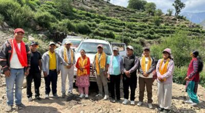 हुम्लाको स्याँडामा पुग्यो गाडी