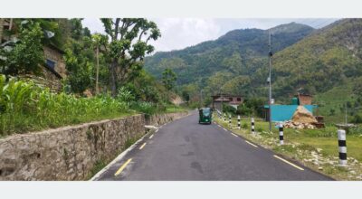 कालोपत्रपछि बर्खायाममा सहज बन्यो दोर्दीको केन्द्र जोड्ने सडक