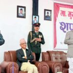 कर्णालीका नवनियुक्त मुख्यमन्त्री शाहीले लिए शपथ