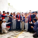 नागढुङ्गा सिस्ने खोला सुरुङमार्गको मन्त्री लम्सालद्वारा औपचारिक उद्घाटन