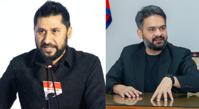 बालेनलाई ढाडस दिँदै रविले भने