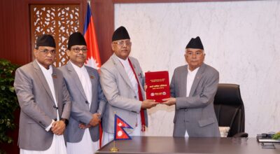 राष्ट्रपति पौडेलसमक्ष मुस्लिम आयोगको प्रतिवेदन प्रस्तुत
