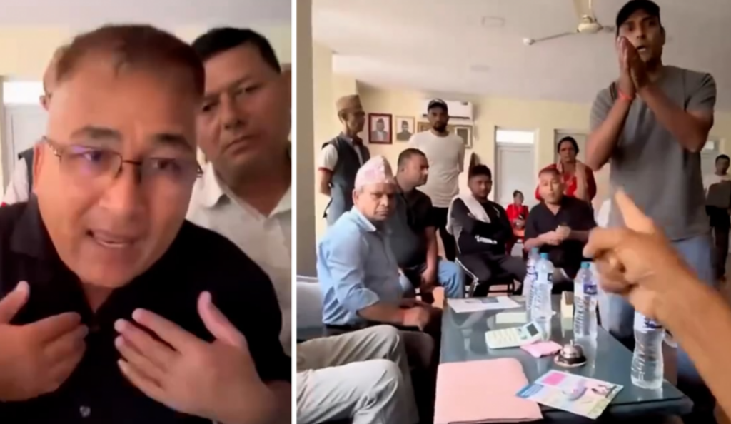 रास्वपा सांसद आशिका तामाङ र वडाध्यक्षबीच झण्डै हात हालाहाल