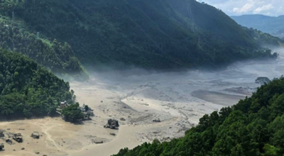 रसुवाको भोटेकोशीमा आएको बाढीमा परी हालसम्म ७२ जनाको शव फेला