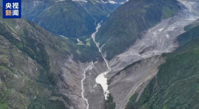 चीनले भन्यो - छोचेन र पुरेपू त्साङ्पोको दोभानमा ठूलो ताल बनेको छ