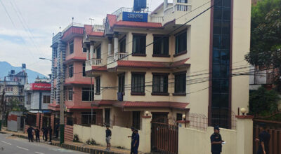 जनआस्थाको कार्यालयमा एकाबिहानै प्रहरीको छापा
