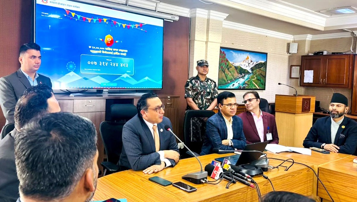 करदाता प्रोत्साहन उपहार : १० लाखको ‘बम्पर’ पुरस्कार घोषणा
