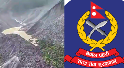 प्रहरीले माइकिङ गरेर भन्यो– तिब्बततर्फ पानीको ड्याम पुनः फुट्यो, सतर्क रहनू