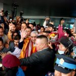 नेपाल फर्किए देउवा, विमानस्थलमा भव्य स्वागत