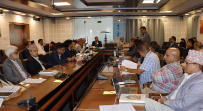 विश्वविद्यालयका उपकुलपतिसँग शिक्षा तथा खेलकुद मन्त्रालयको छलफल