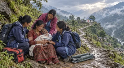 बाजुराका आमाको व्यथा : बाटामै जन्मन्छन् शिशु