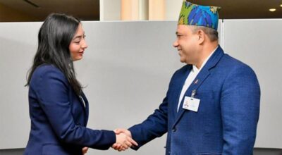 परराष्ट्रमन्त्री खनाल र जर्मनीकी आर्थिक सहयोग तथा विकासमन्त्री राडोभानबीच भेटवार्ता