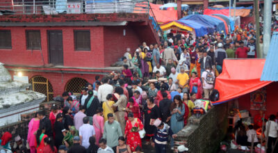 गोकर्णेश्वर महादेव मन्दिरमा पितृभक्तको घुइँचो