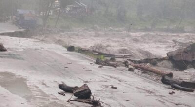 किम्रुङ खोलाको बहाव रोकिएपछि कास्की र पर्वतमा उच्च सतर्कता