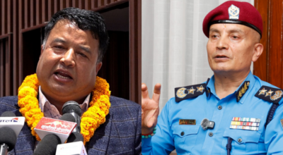 बाढीपीडितको राहत प्रहरीले प्रयोग गरेको भन्ने महेश बस्नेतको अभिव्यक्तिपछि प्रहरीको आपत्ति