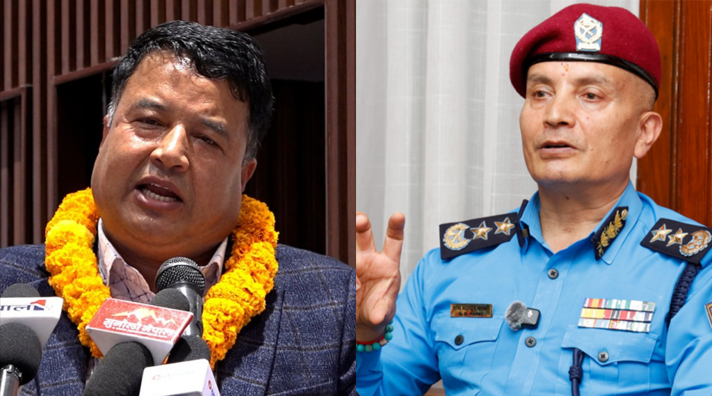 बाढीपीडितको राहत प्रहरीले प्रयोग गरेको भन्ने महेश बस्नेतको अभिव्यक्तिपछि प्रहरीको आपत्ति
