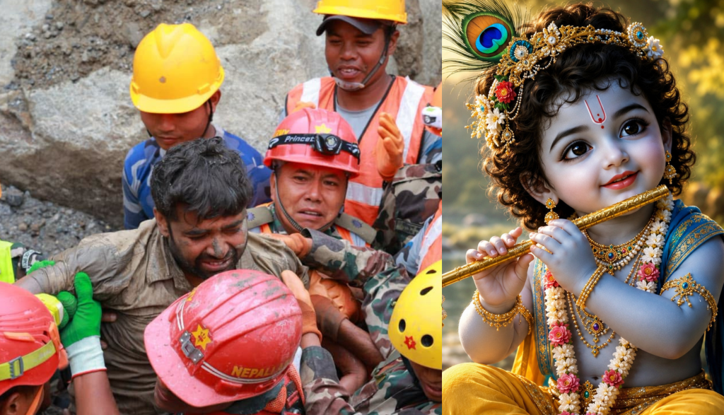 श्रीकृष्ण जन्माष्टमीमा उद्धार गरिएका सञ्जय भन्छन्– महामन्त्र हरे कृष्ण… जप गर्दै बसेँ