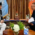 परराष्ट्रमन्त्री खनालद्वारा भुटानका प्रधानमन्त्री तोब्गेसँग शिष्टाचार भेटवार्ता