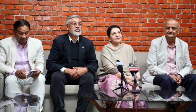 पूर्वराष्ट्रपति भण्डारी स्वदेश फिर्ता