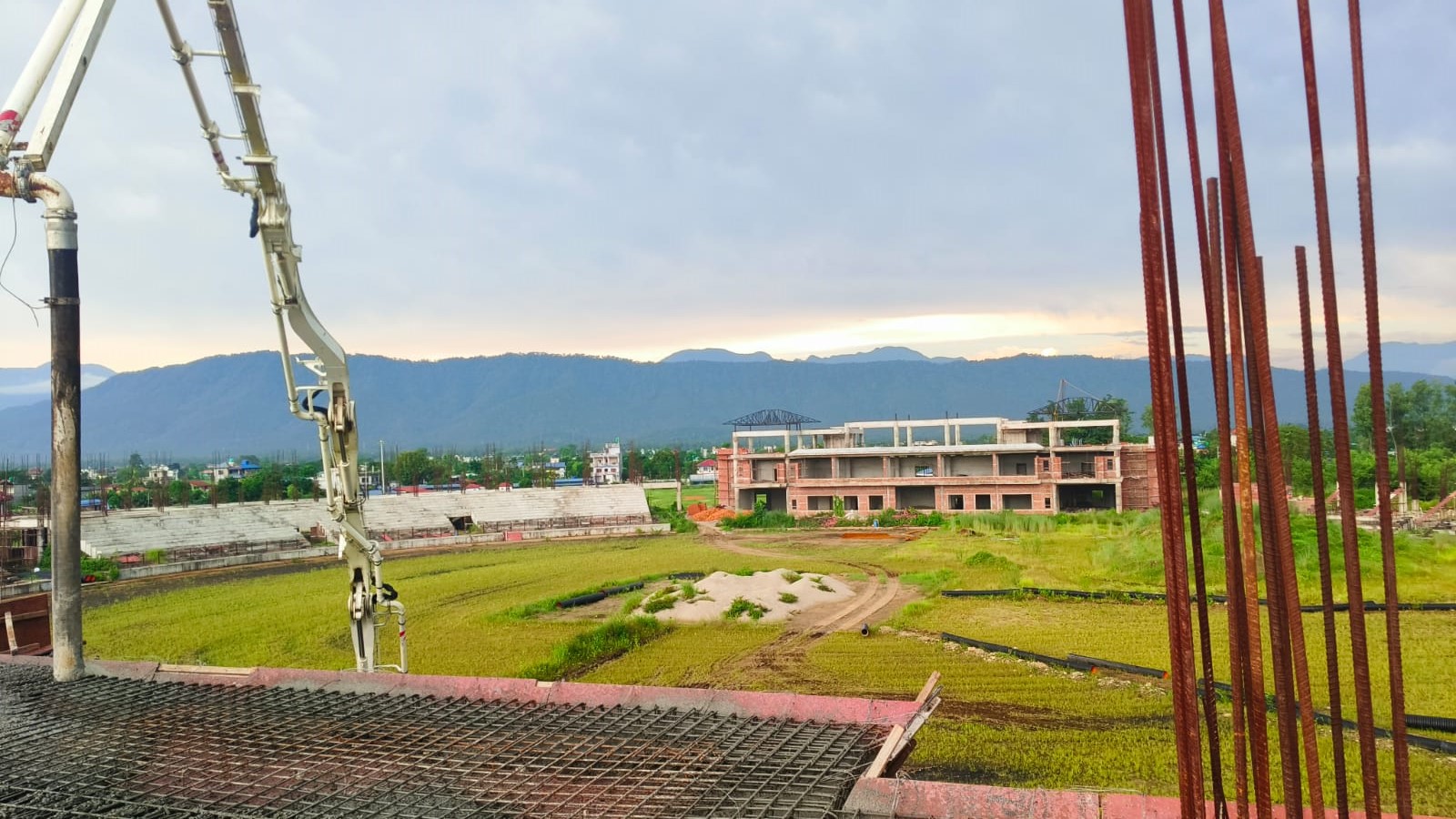 गौतमबुद्ध क्रिकेट रङ्गशालाको काम सुस्त