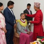 उपराष्ट्रपति यादवबाट बडादसैँको टीका ग्रहण