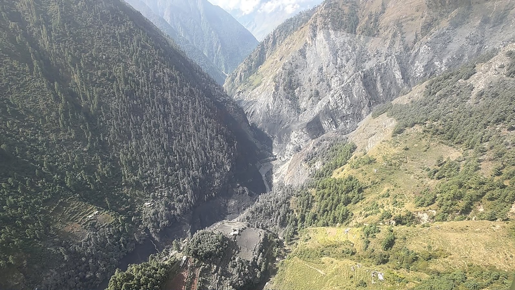 बूढीगण्डकी बाढीको उद्गम स्थल उङ्गिलुङ खोला