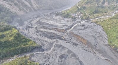 पहिरोले नदी थुनिँदा बूढीगण्डकीमा बाढी