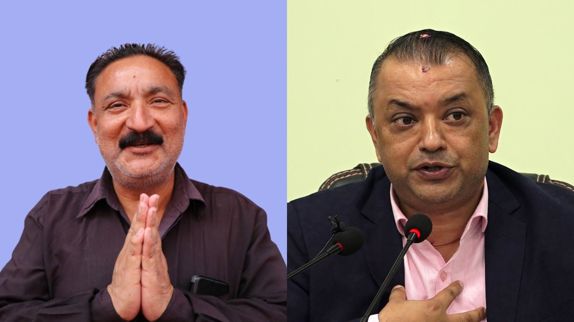 सभापतिमा गगन थापालाई समर्थन गर्ने राठौरको घोषणा