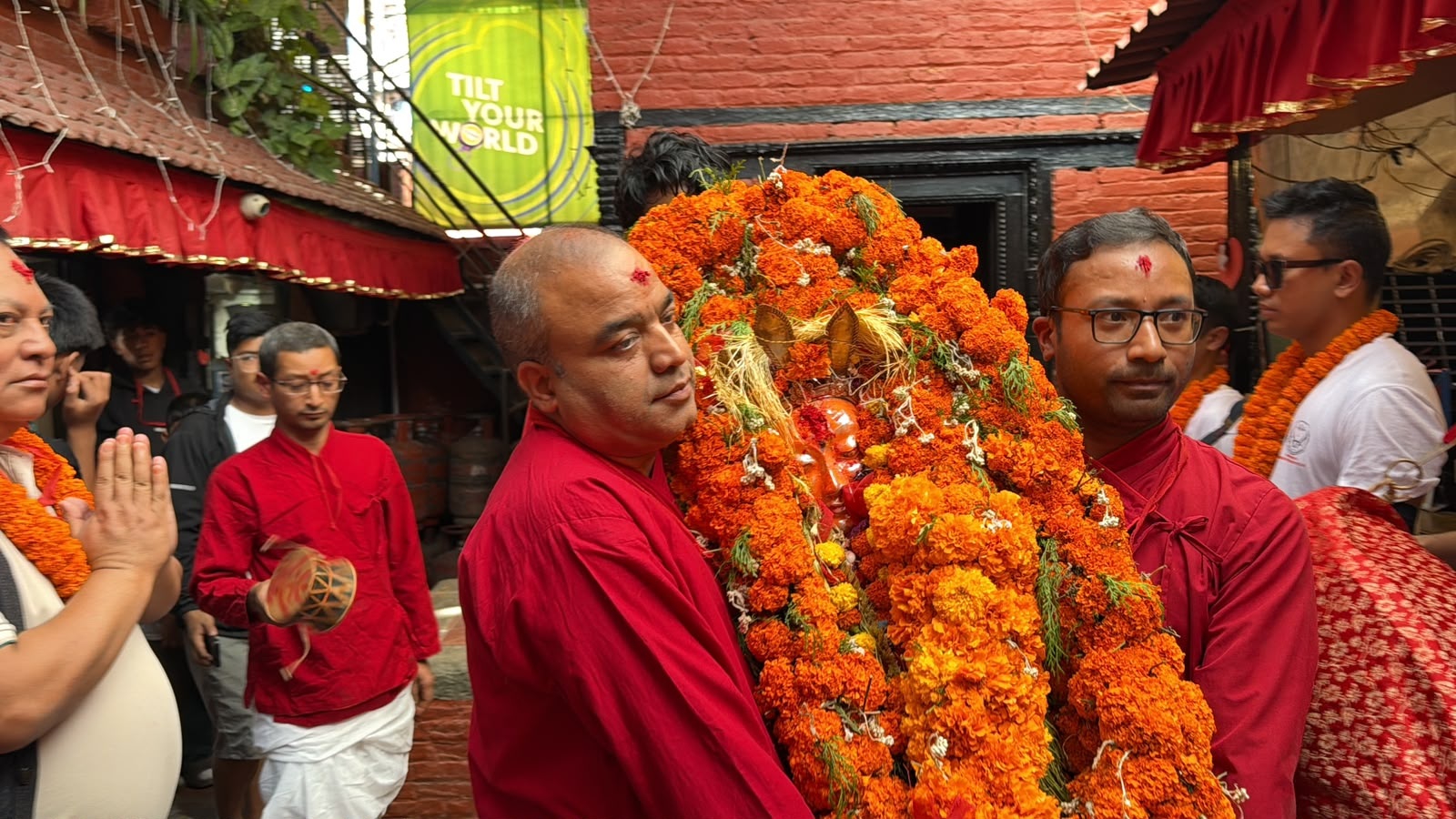मानमानेश्वरी भवानीको पायो जात्रा सम्पन्न