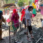 विपद्पछिको पुनर्निर्माणमा जुटेको म्याग्दी