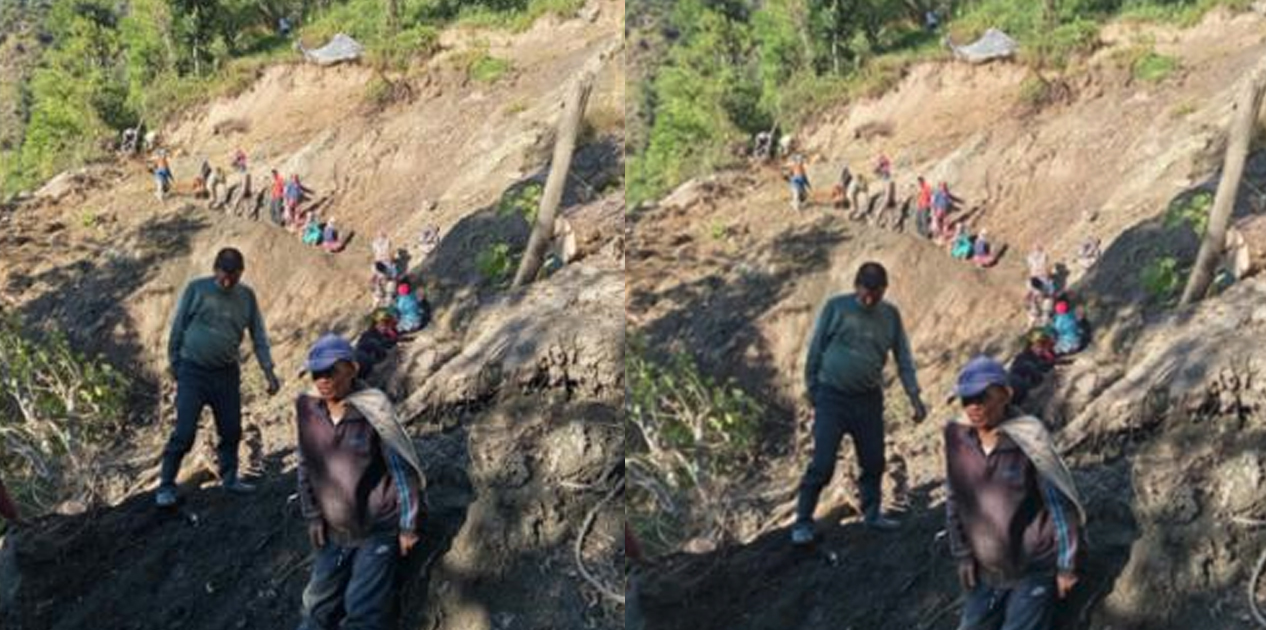 पुनर्निर्माणका लागि श्रमदान