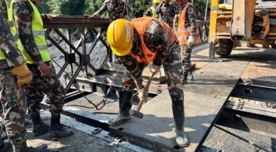स्याफ्रुबेँसीमा ‘बेलिब्रिज’ निर्माण तीव्र